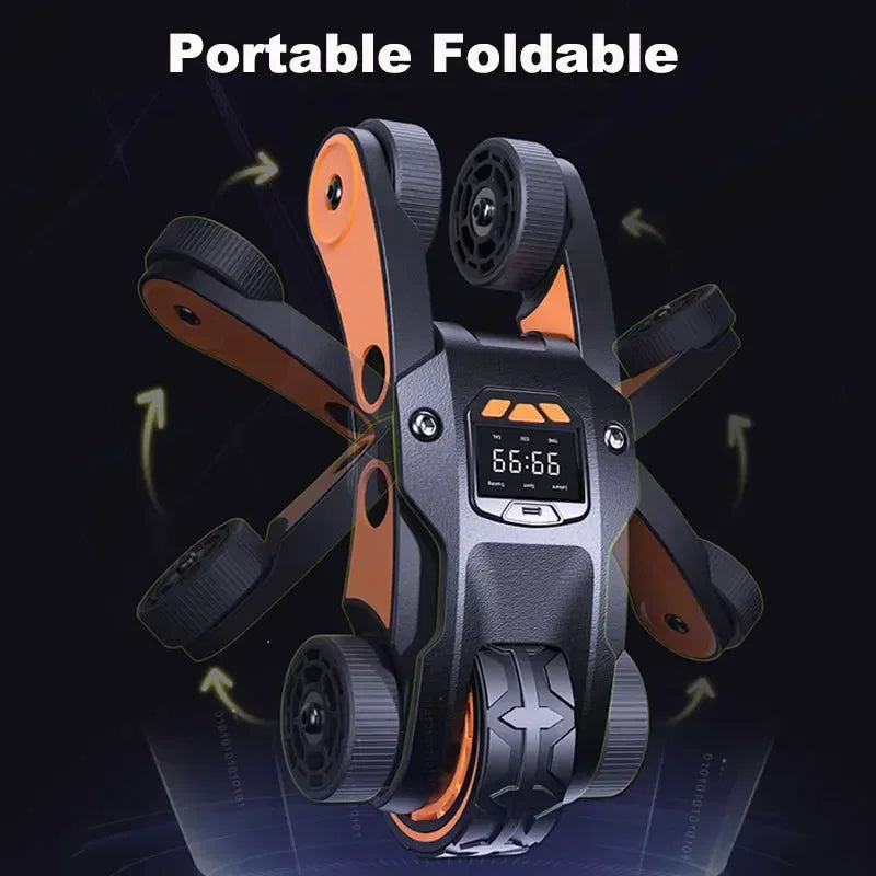 Folding Abdominal Wheel Training Equipment