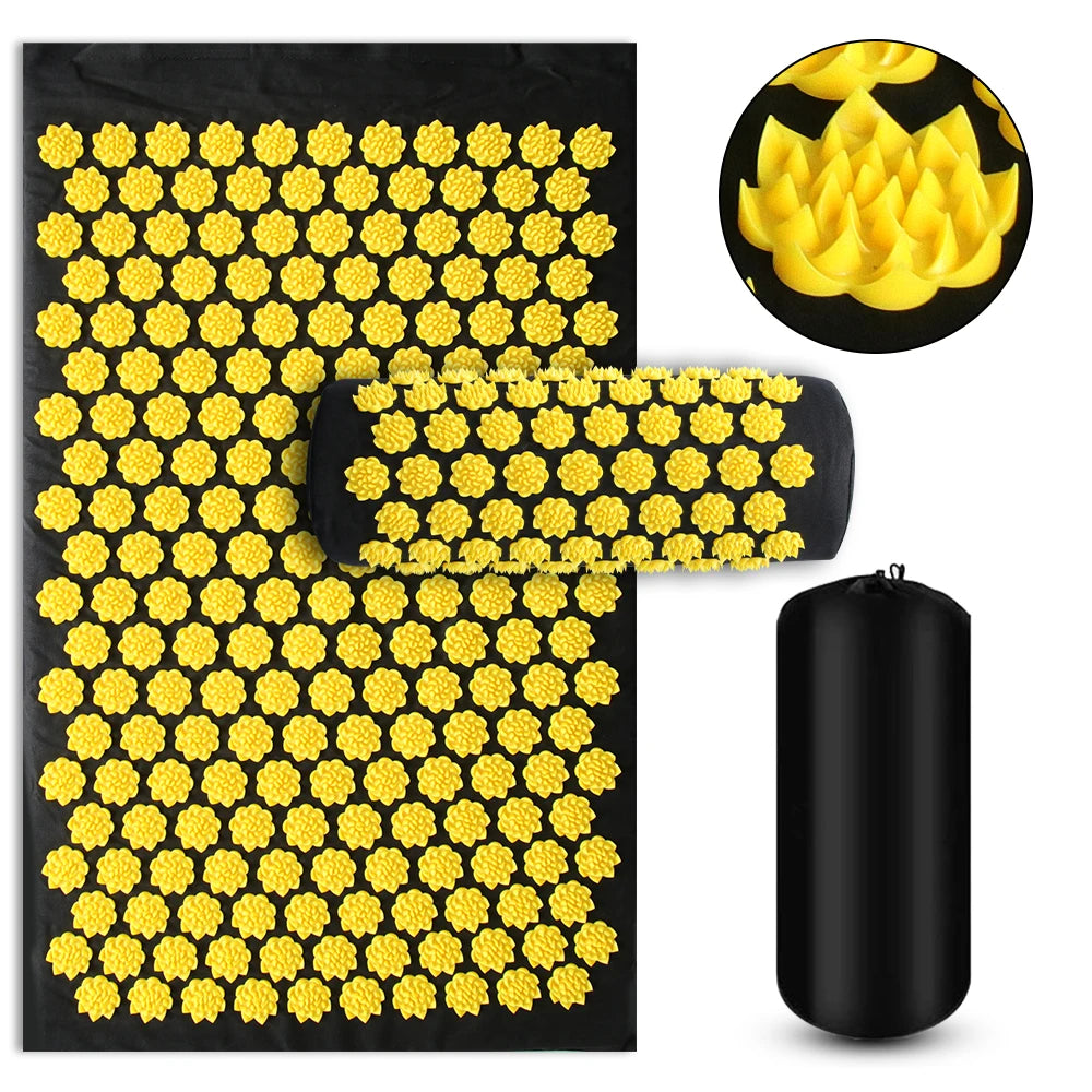 Lotus Acupressure Mat Mat Massage Applicator