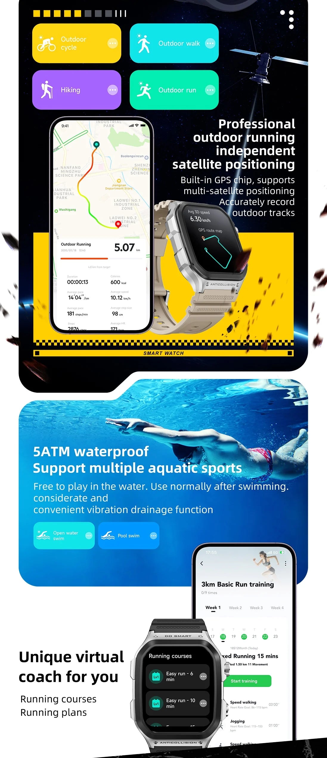 ZZYSMART IDS06 1.85"AMOLED