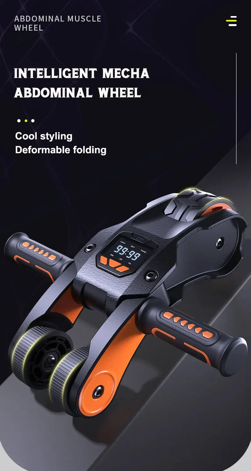 Folding Abdominal Wheel Training Equipment