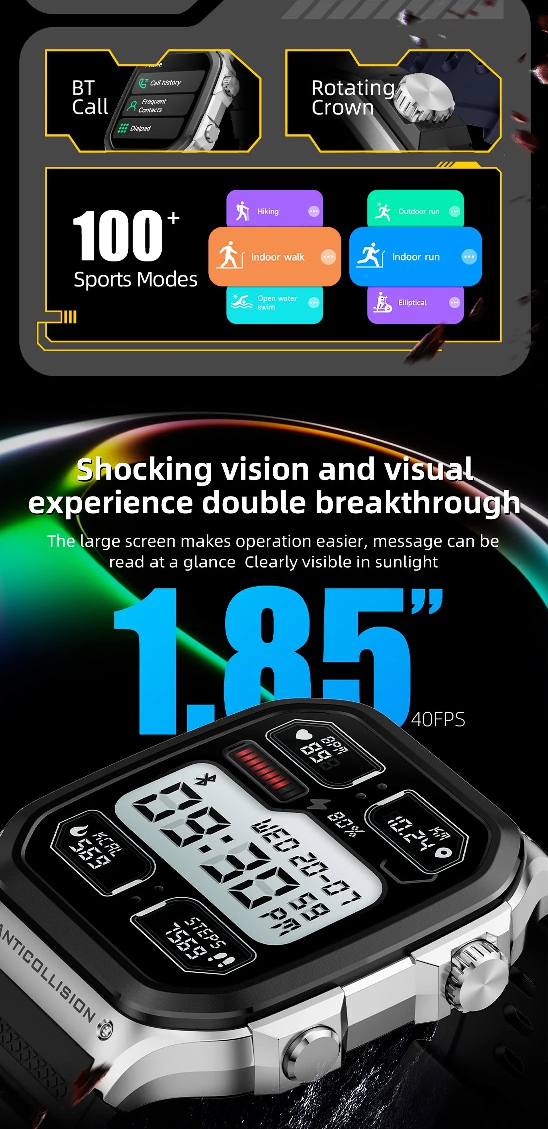 ZZYSMART IDS06 1.85"AMOLED