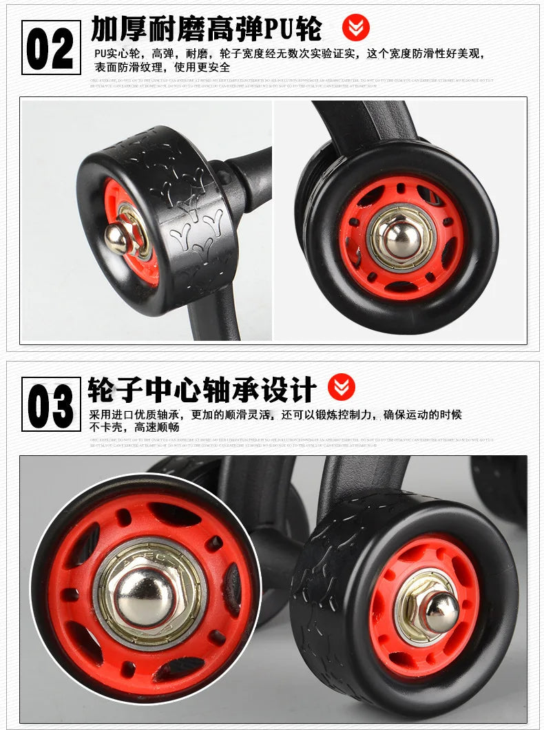 Factory Supply Four-Wheel Abdominal Wheel