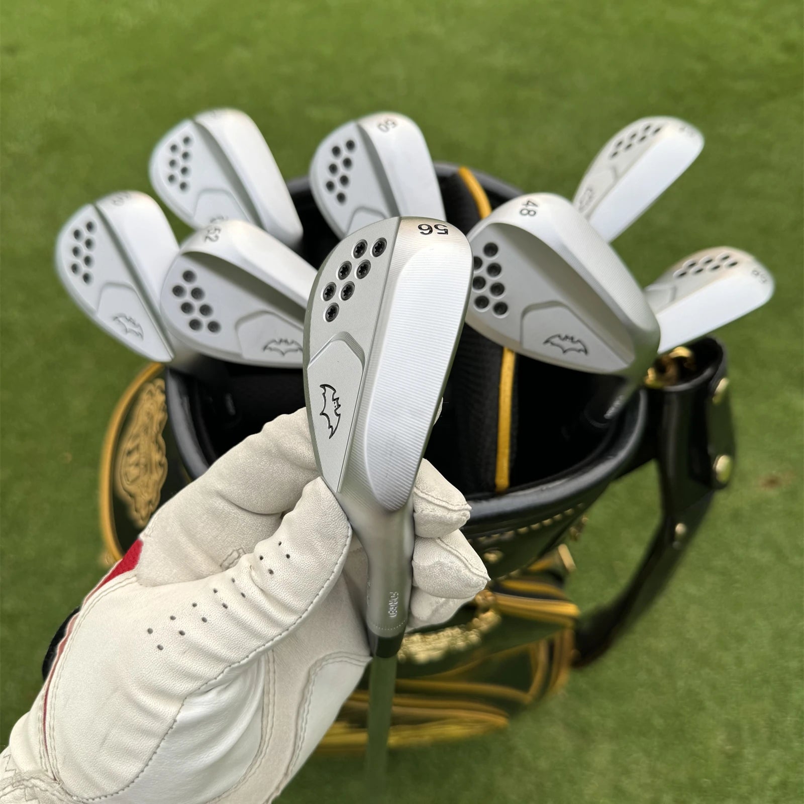 Super Bat Golf Wedges Forged 48 50 52 54 56 58 60 62 Degree With S200 Steel Shaft Full CNC Milled Face Sand Wedge RH Golf Clubs