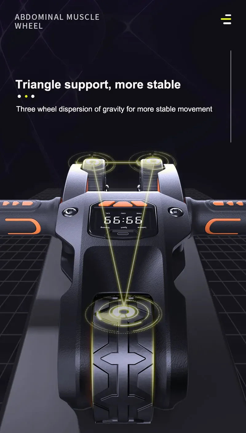 Folding Abdominal Wheel Training Equipment