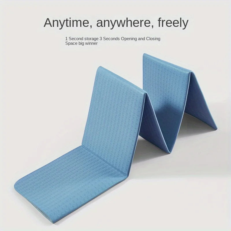 Foldable Yoga Mats Lightweight Folding Exercise