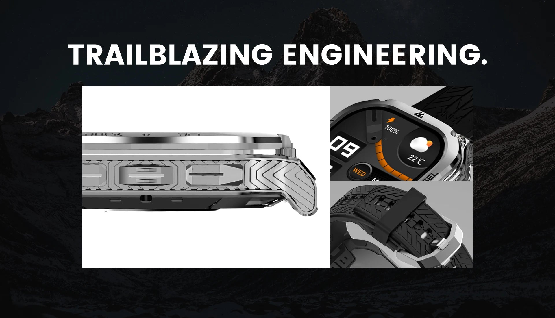 Original KOSPET TANK M3 Smart Watches For Men