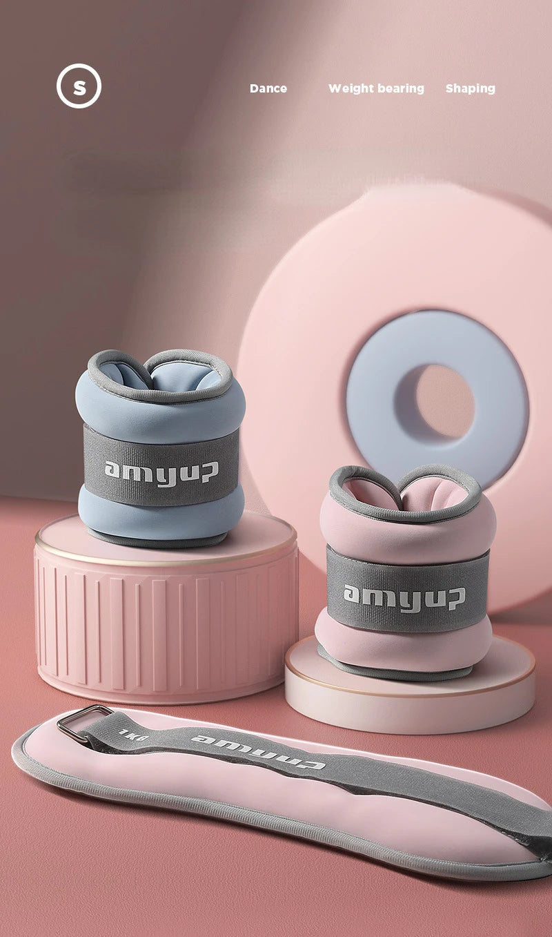 1Pair Yoga Iron Sandbag Wrist And Ankle Weights