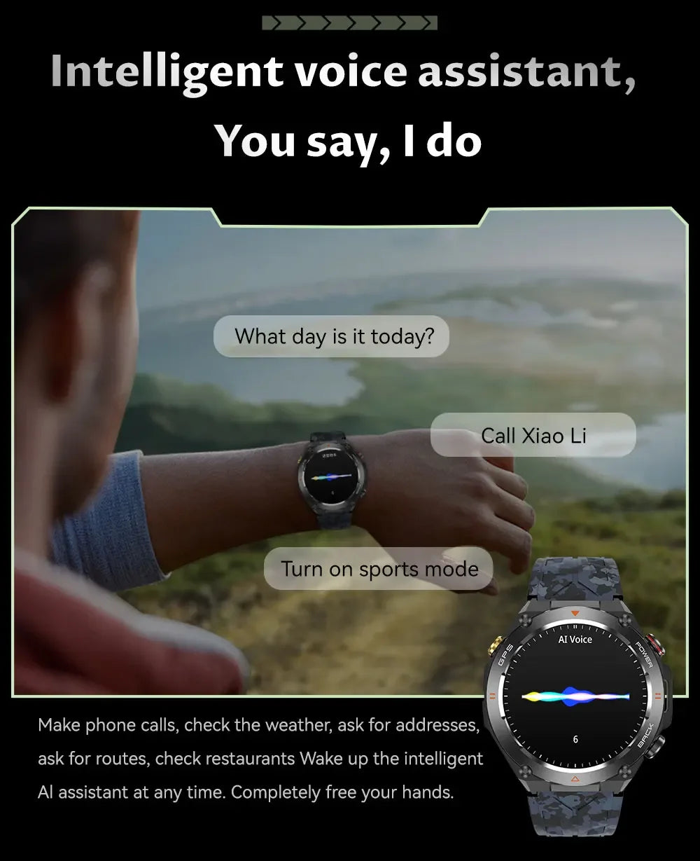 GPS Smart Watches 1.45" Ultra HD Display