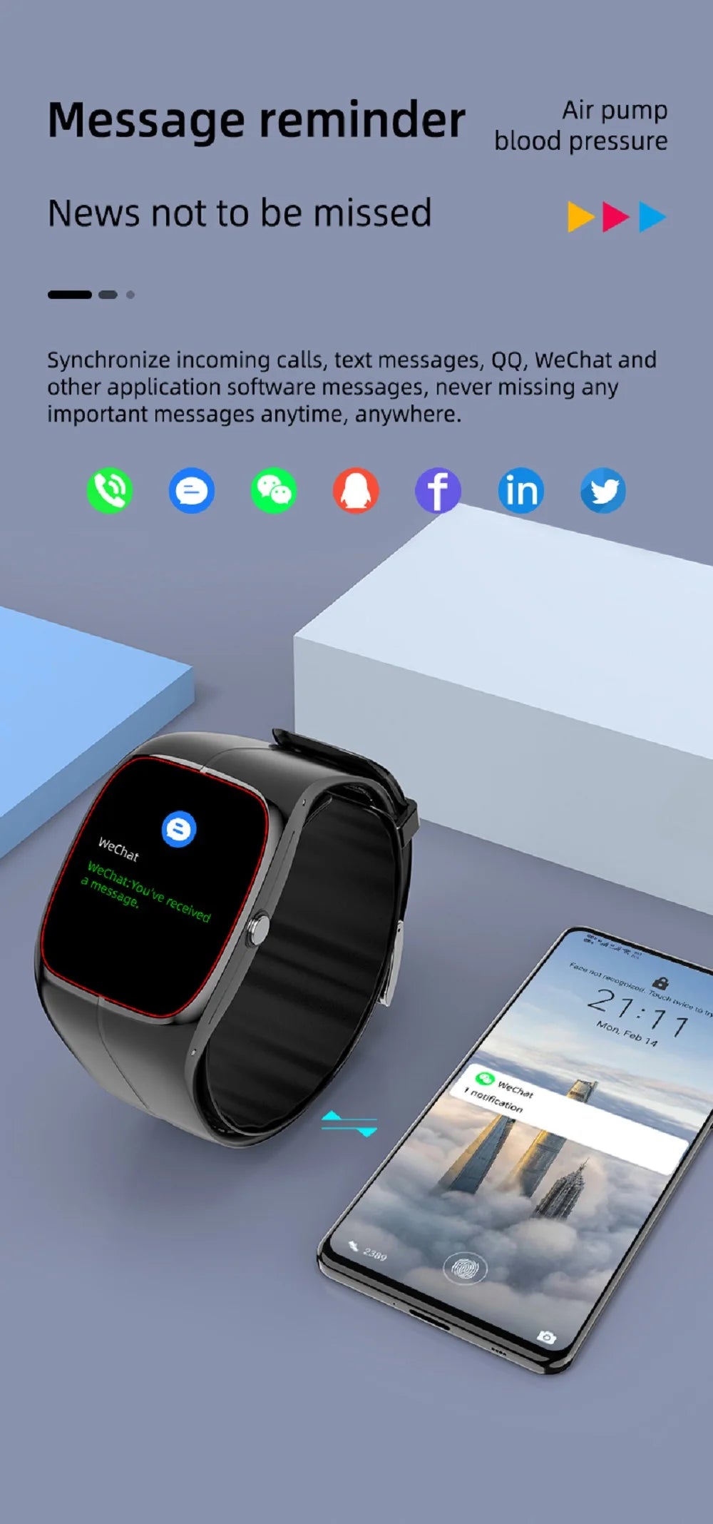 Blood Pressure Blood Oxygen Body Temperature Heart Rate Monitor