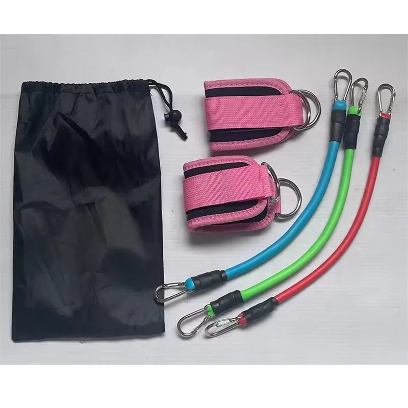 Yoga Elastic Fitness Bands Resistance Band Set