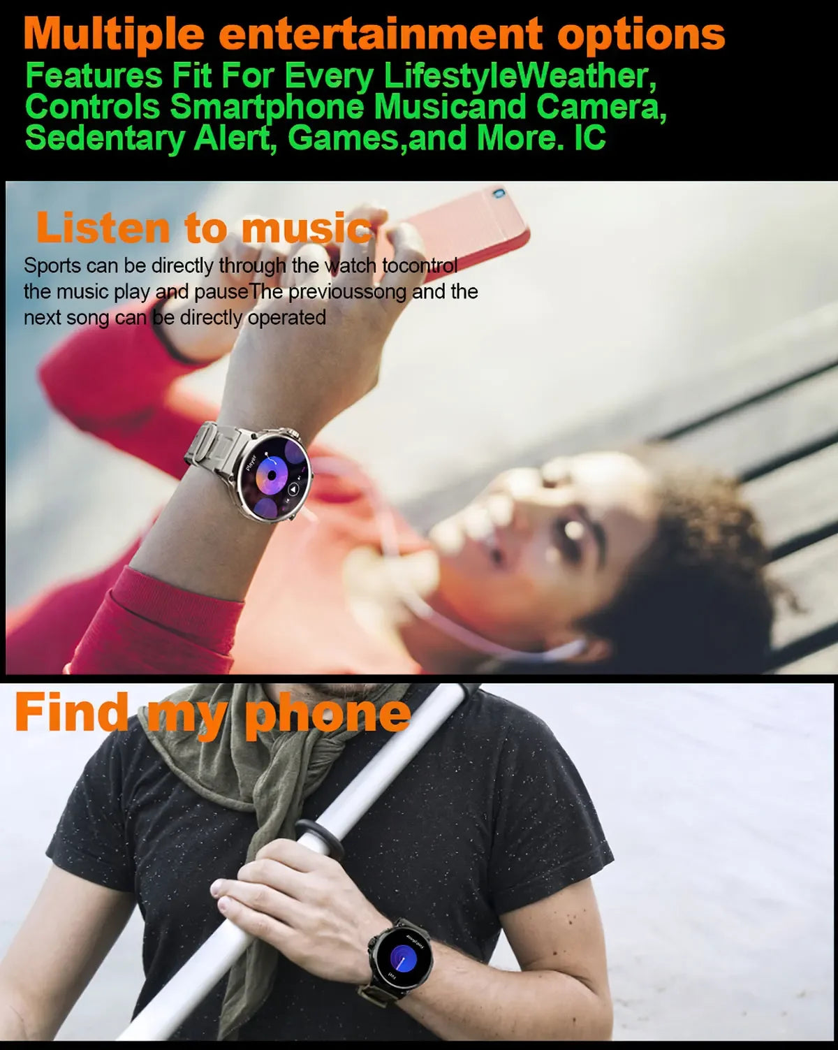 Huawei Xiaomi GPS SmartWatch