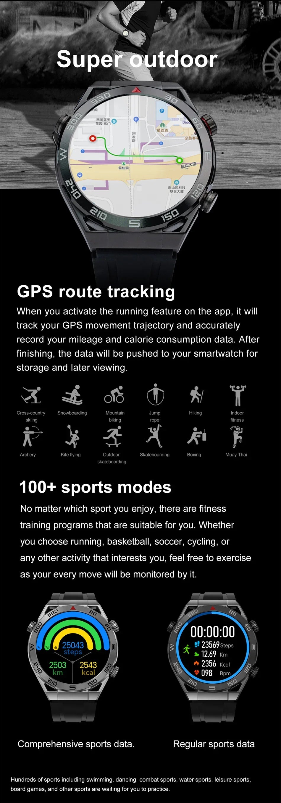 2024 New NFC Smart Watch ECG+PPG