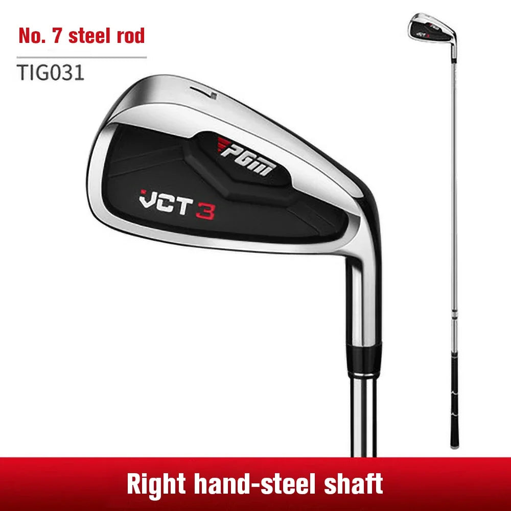 PGM VCT3 Men's Golf Clubs Stainless Steel 5/6/7/8/9/P/S Right Handed Professional Pole TIG031 Wholesale