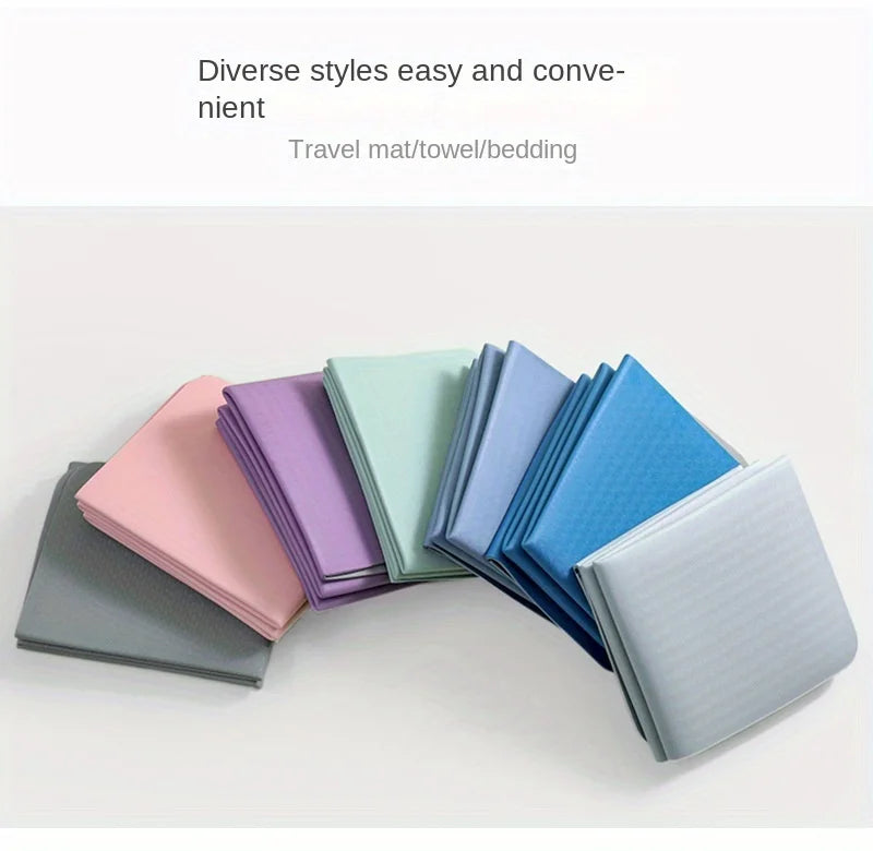 Foldable Yoga Mats Lightweight Folding Exercise
