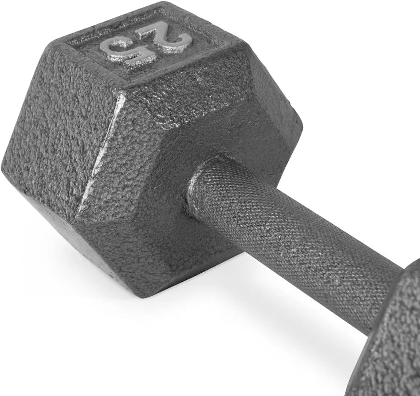 Cast Iron Solid Hexagon Dumbbells