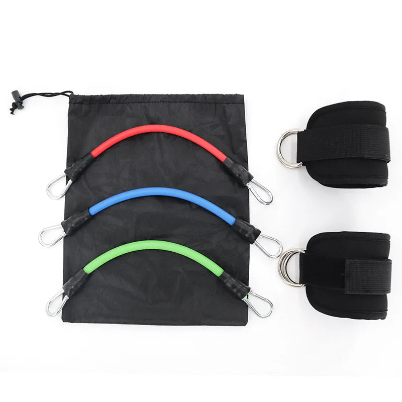 Yoga Elastic Fitness Bands Resistance Band Set