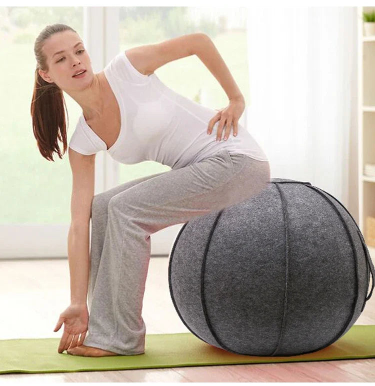 Yoga Ball With Cover Home Fitness