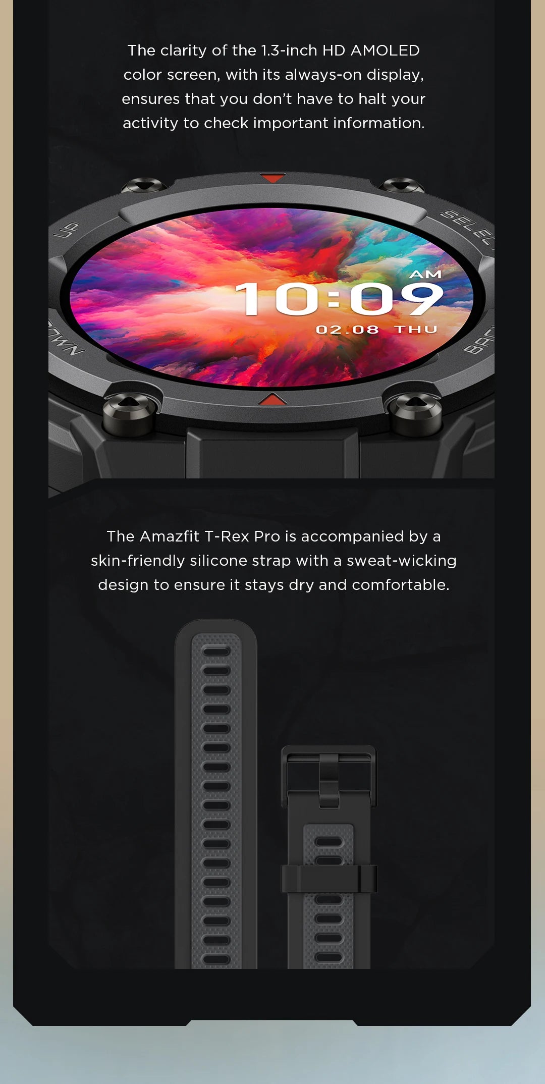 Amazfit T-rex SmartWatchTrex GPS