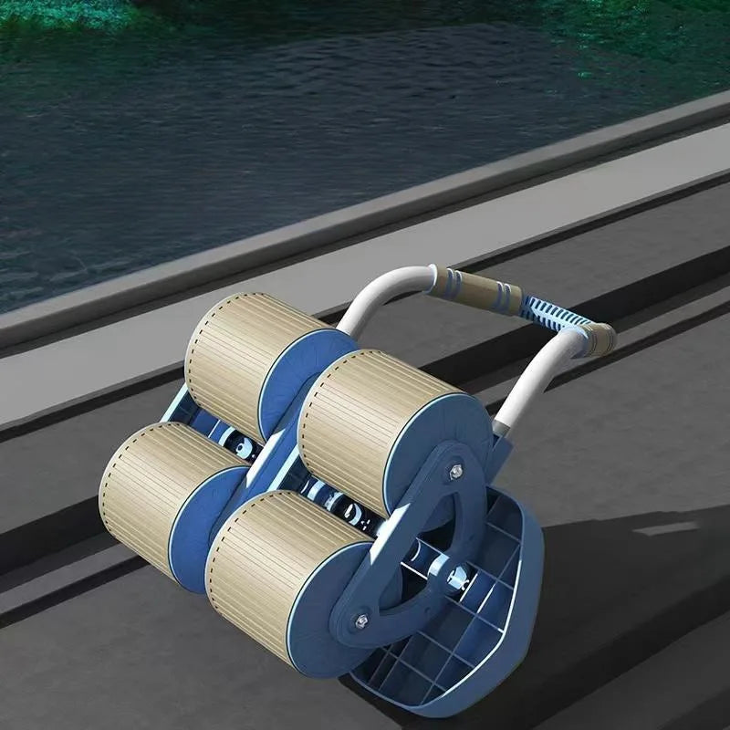 Four-Wheel Abdominal Roller New Design