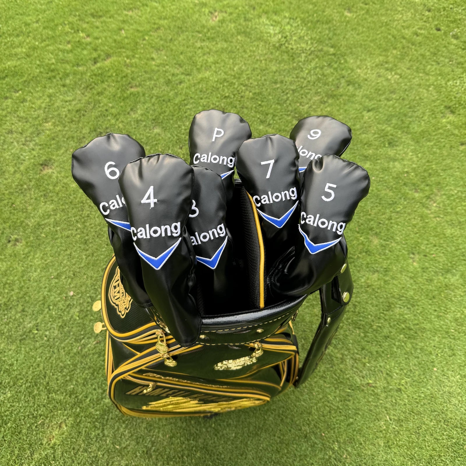 Super Calong Golf Hybrid Irons Woods 4 5 6 7 8 9 P With R/S/A Flex Graphite Shaft RH Golf Clubs