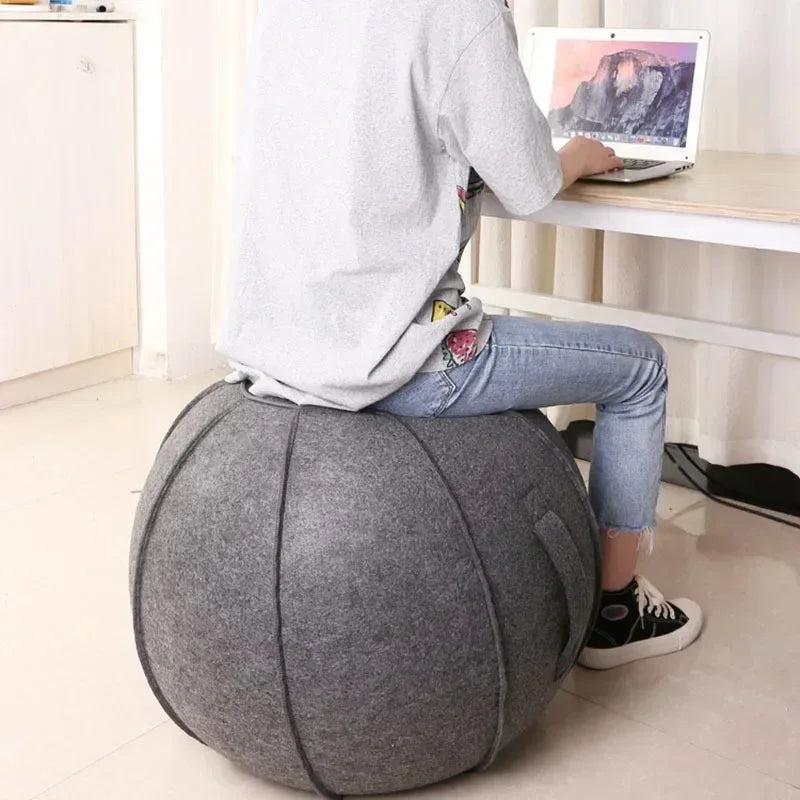 Yoga Ball With Cover Home Fitness