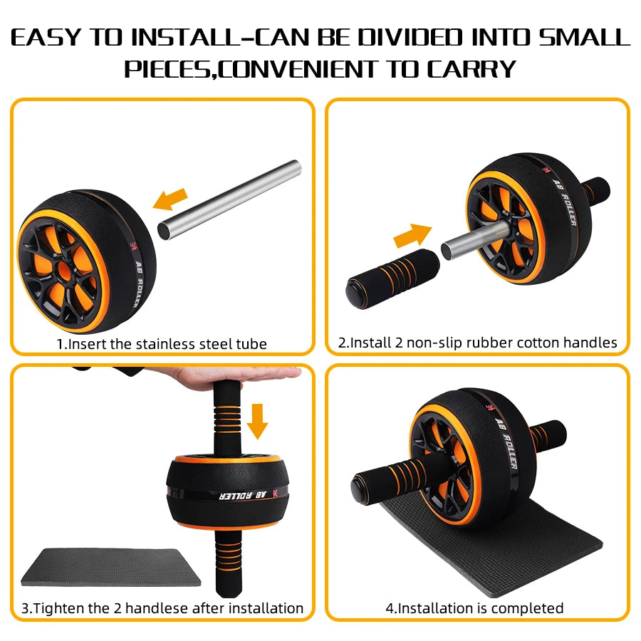 AB ROLLER EXERCISE WHEEL-DBL WHL EW190 – Al Nasser