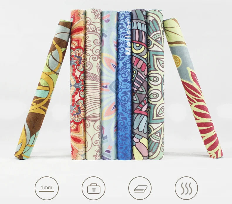 183*68cm Ultra-thin Non-slip Foldable Yoga Mats