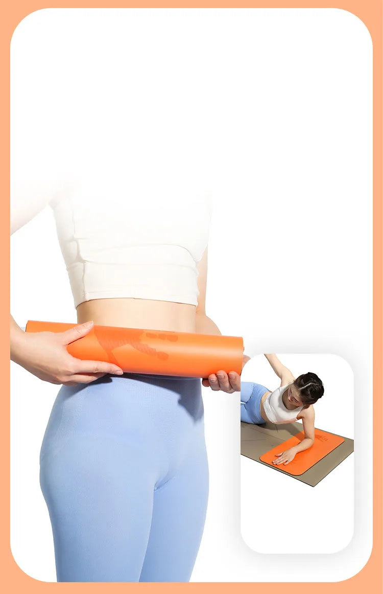 New PU Yoga Mats 4.5MM Thickness Anti-slip