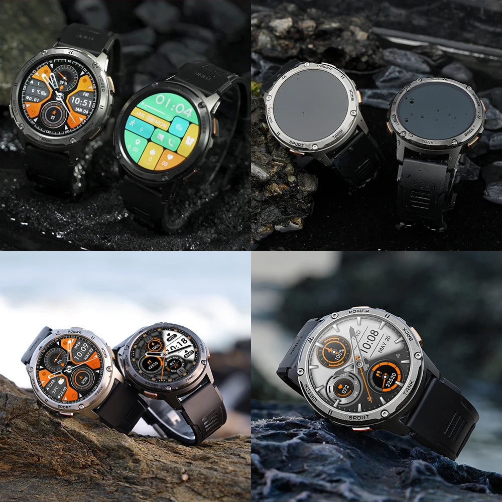 2024 NEW KOSPET TANK T3 Smartwatch For Men