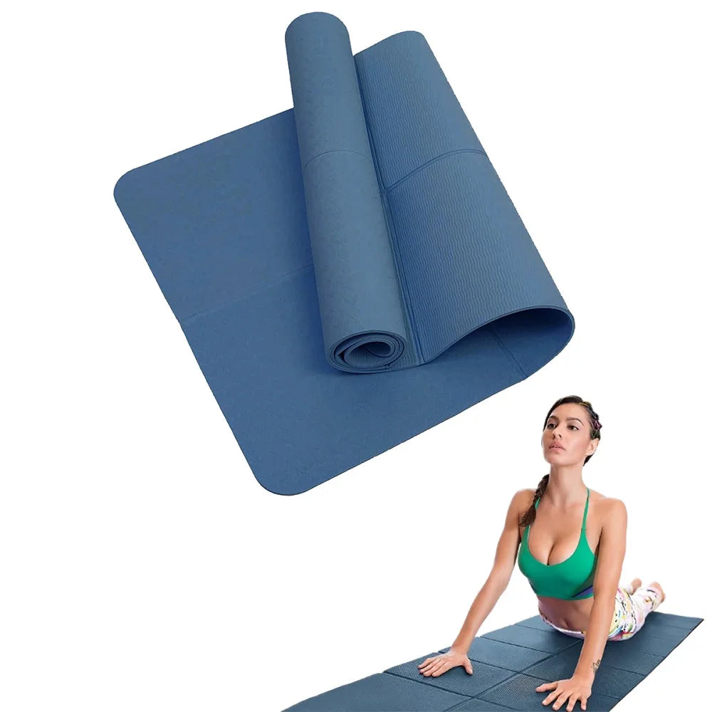 TPE Yoga Mats Yoga Meditation Pad Anti-Slip