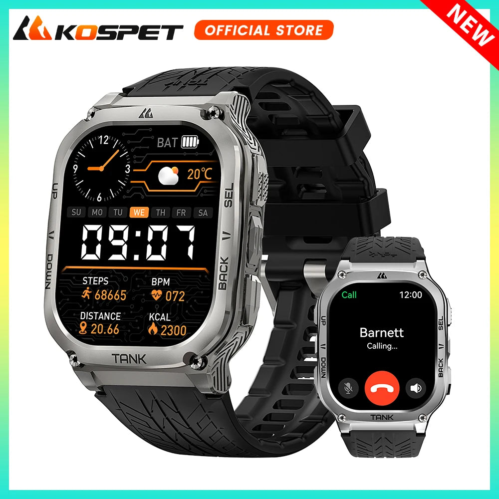 Original KOSPET TANK M3 Smart Watches For Men
