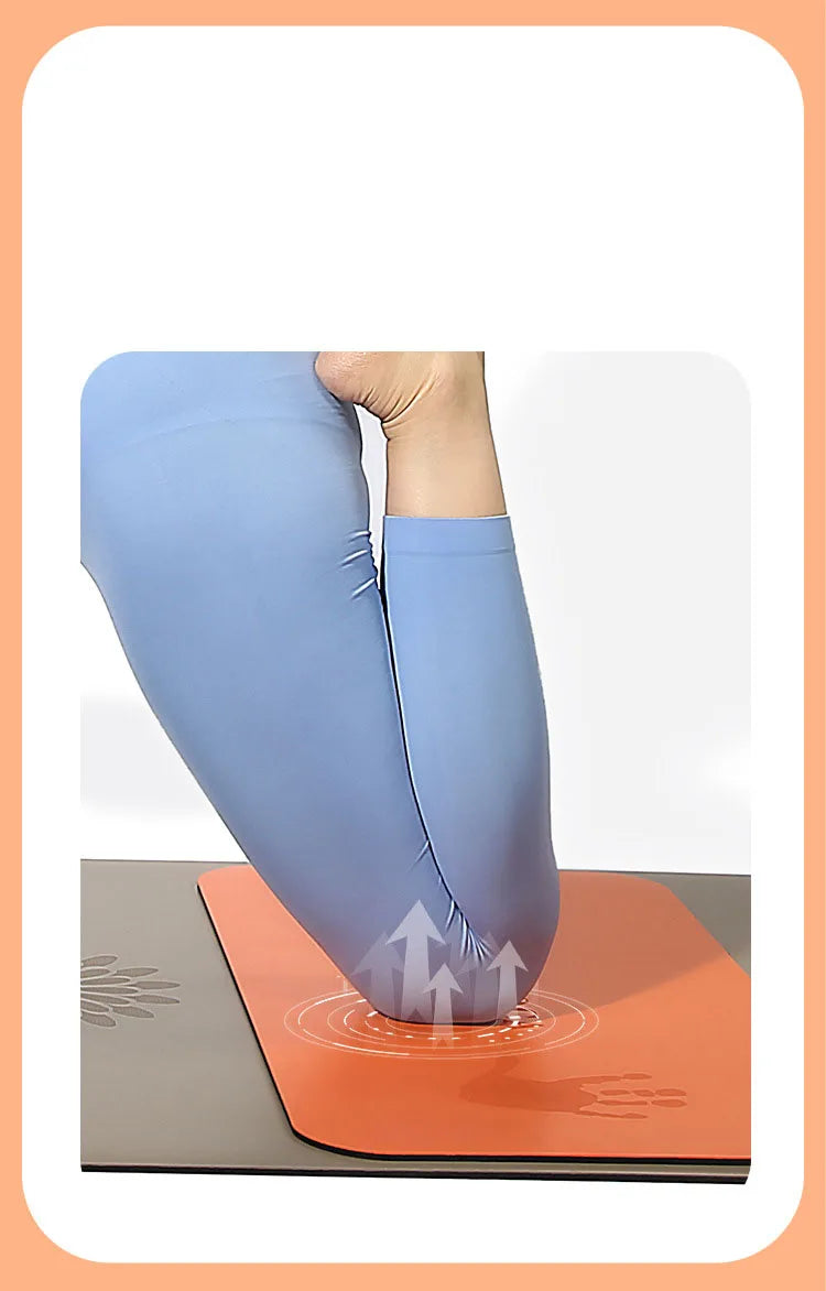 New PU Yoga Mats 4.5MM Thickness Anti-slip