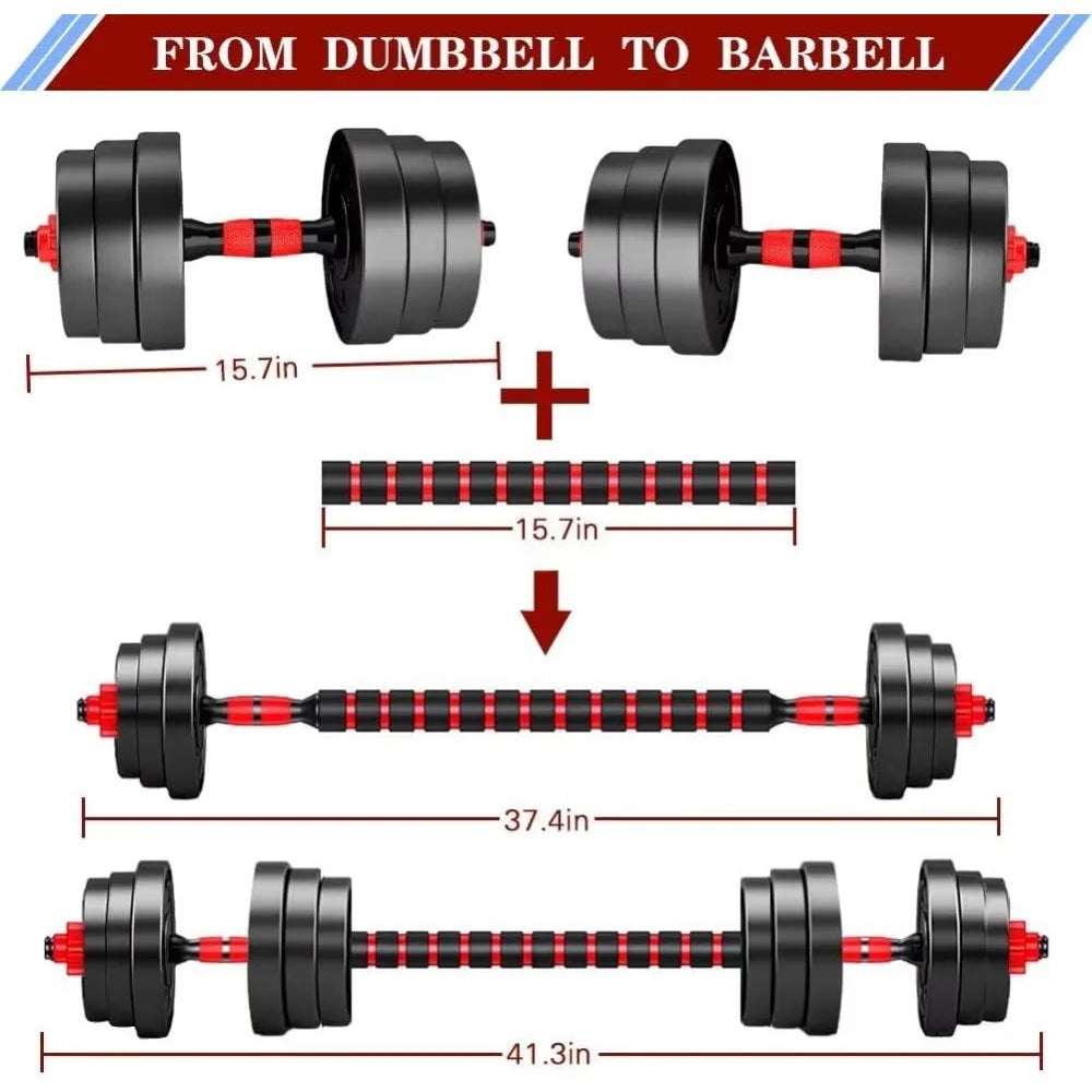 Adjustable-Dumbbells-Sets, 20/30/40/60/80lbs