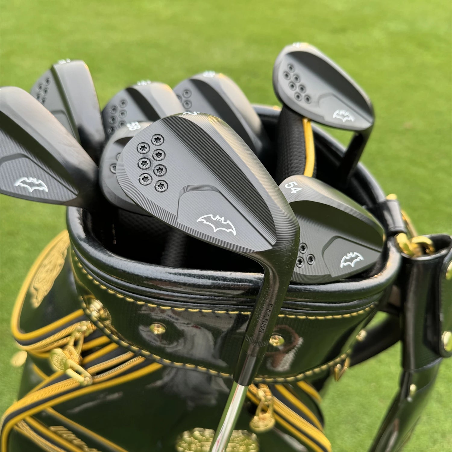 Super Bat Golf Wedges Forged 48 50 52 54 56 58 60 62 Degree With S200 Steel Shaft Full CNC Milled Face Sand Wedge RH Golf Clubs