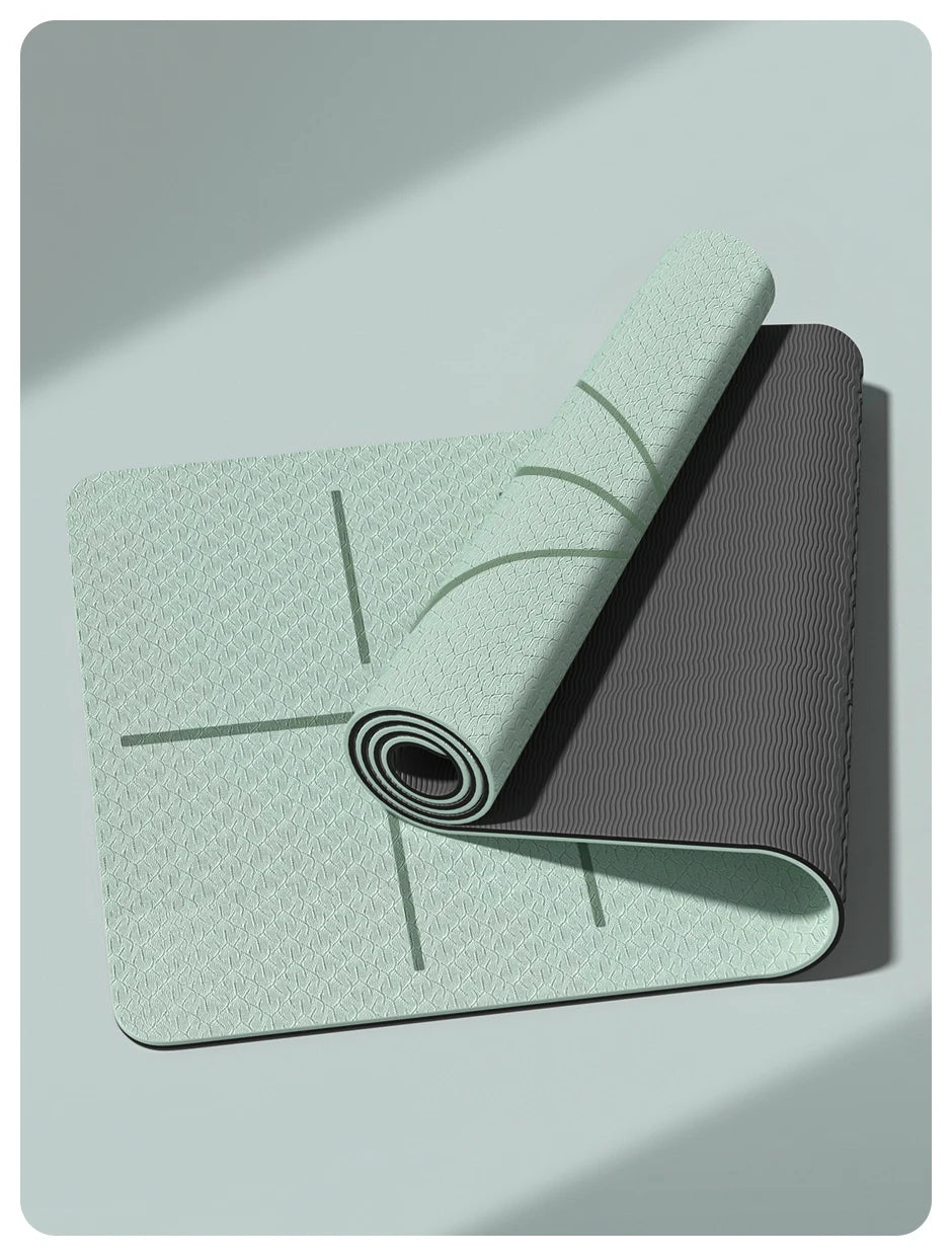 Yoga Mat Non Slip, Eco Friendly Fitness Exercise Mat