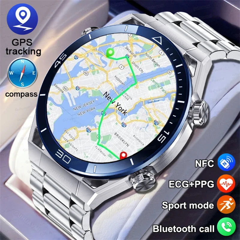 2024 New NFC Smart Watch ECG+PPG