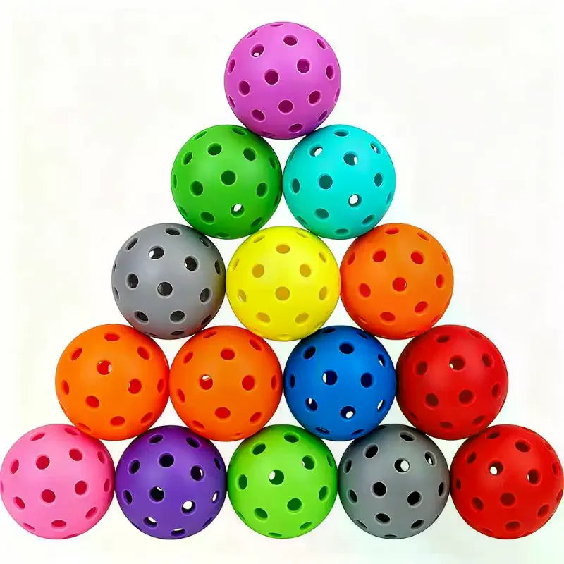 Indoor/Outdoor Golf Practice Balls – Pack of 3, Available in Vibrant Colors – Plastic Material