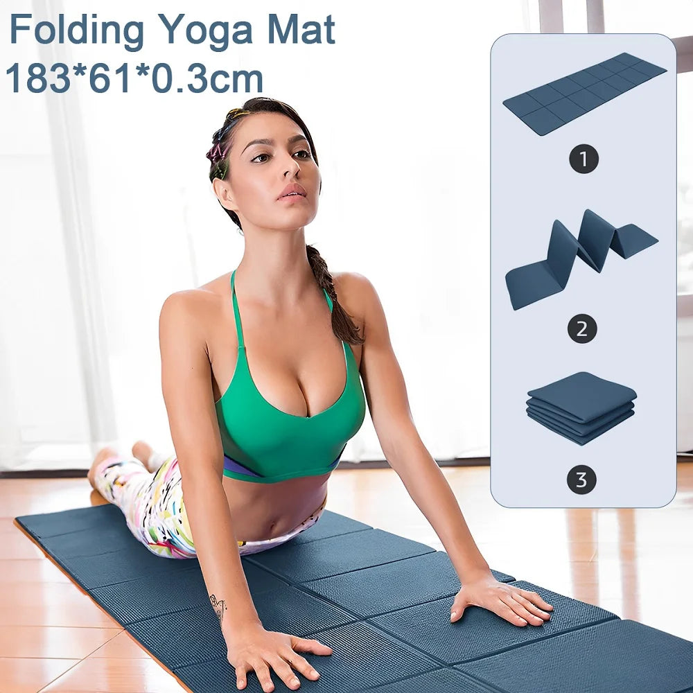 TPE Yoga Mats Yoga Meditation Pad Anti-Slip