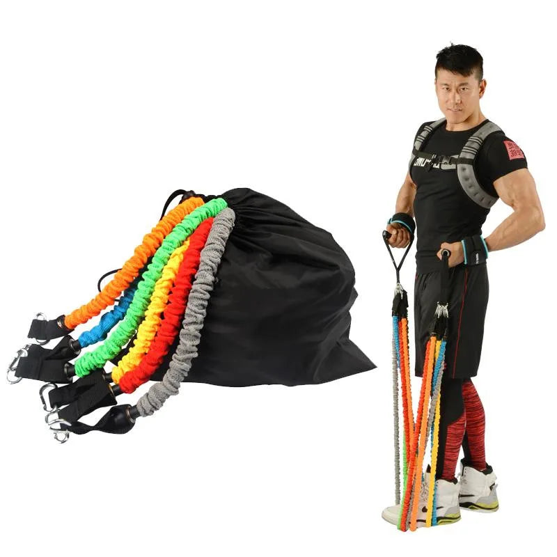 Mytripdream 150lbs Resistance Bands Set 11pc