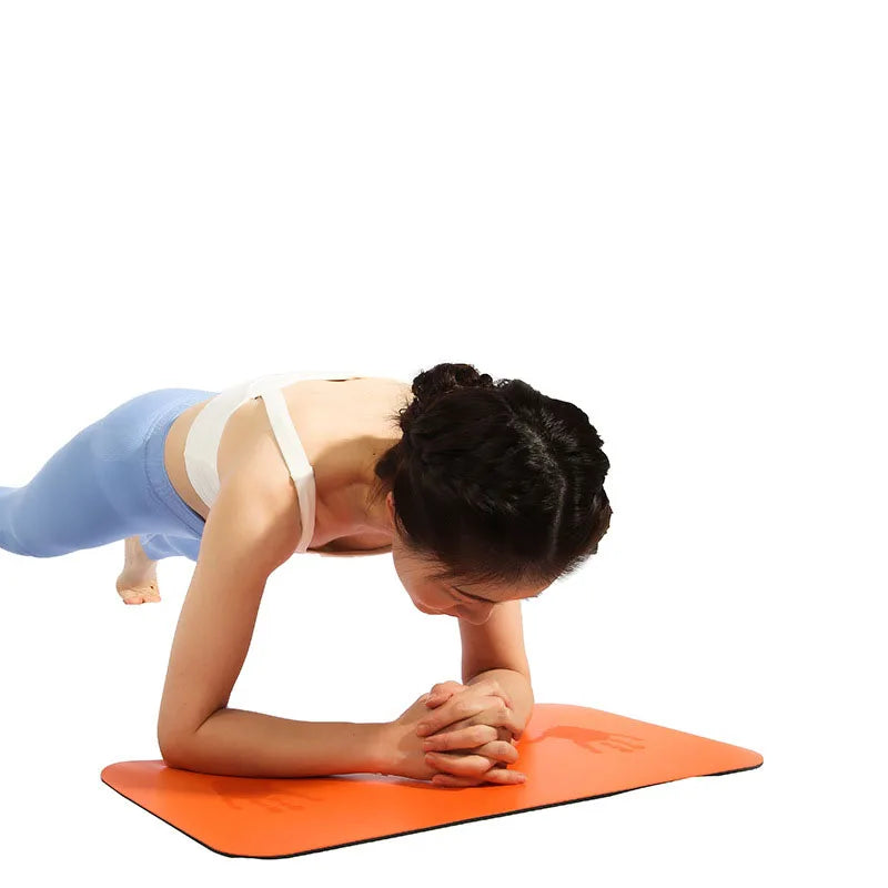 4.5MM Thick PU Yoga Mats Small Anti-slip