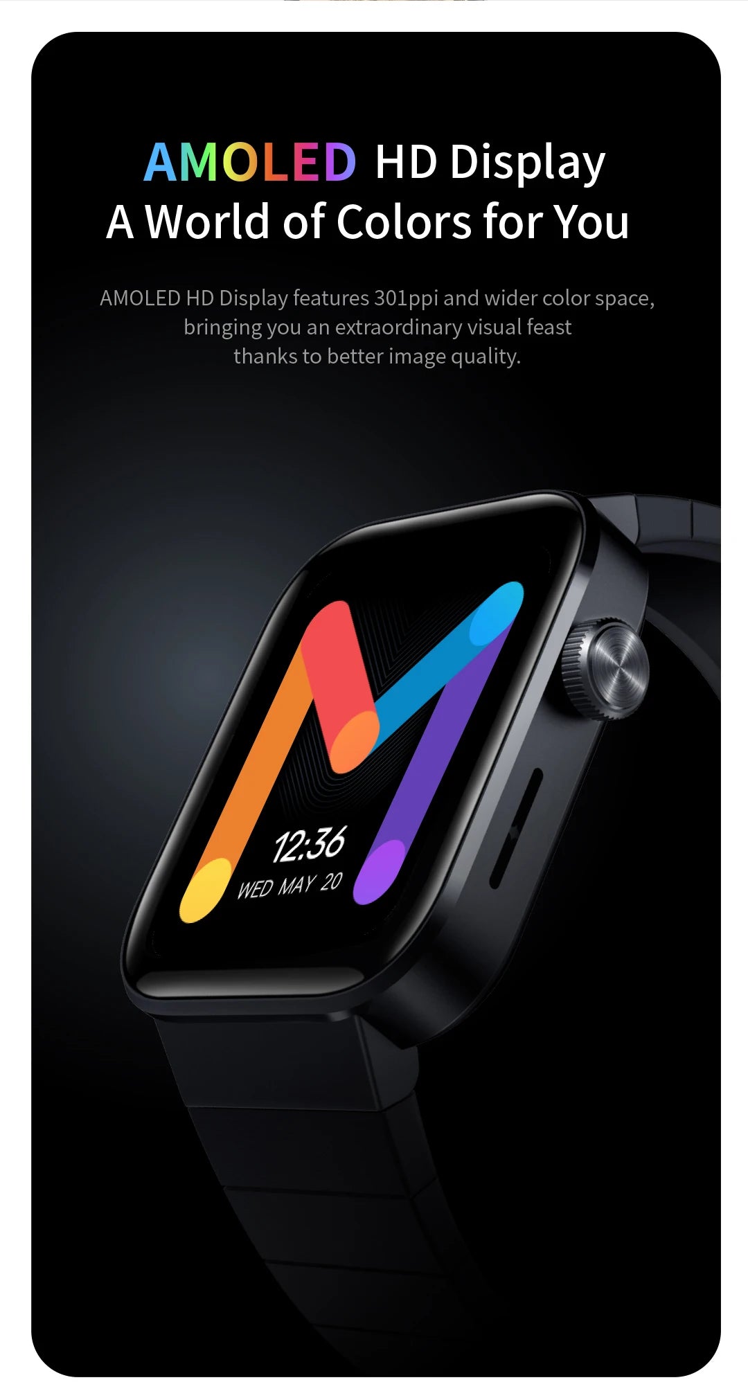 Mibro Watch T1 Global Version 1.6Inch AMOLED